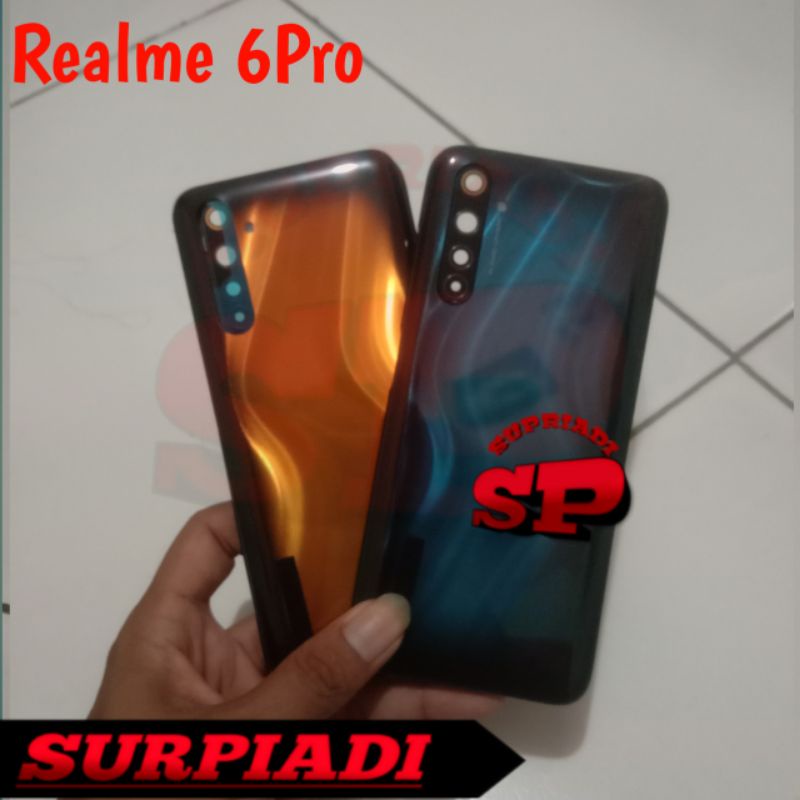 Backdoor Backcover Tutup Belakang Back Casing Realme 6 Pro 6Pro Original
