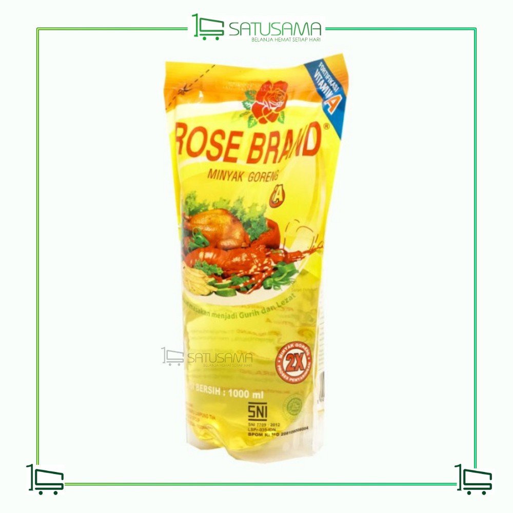 

ROSE BRAND POUCH 1 LITER / satusama