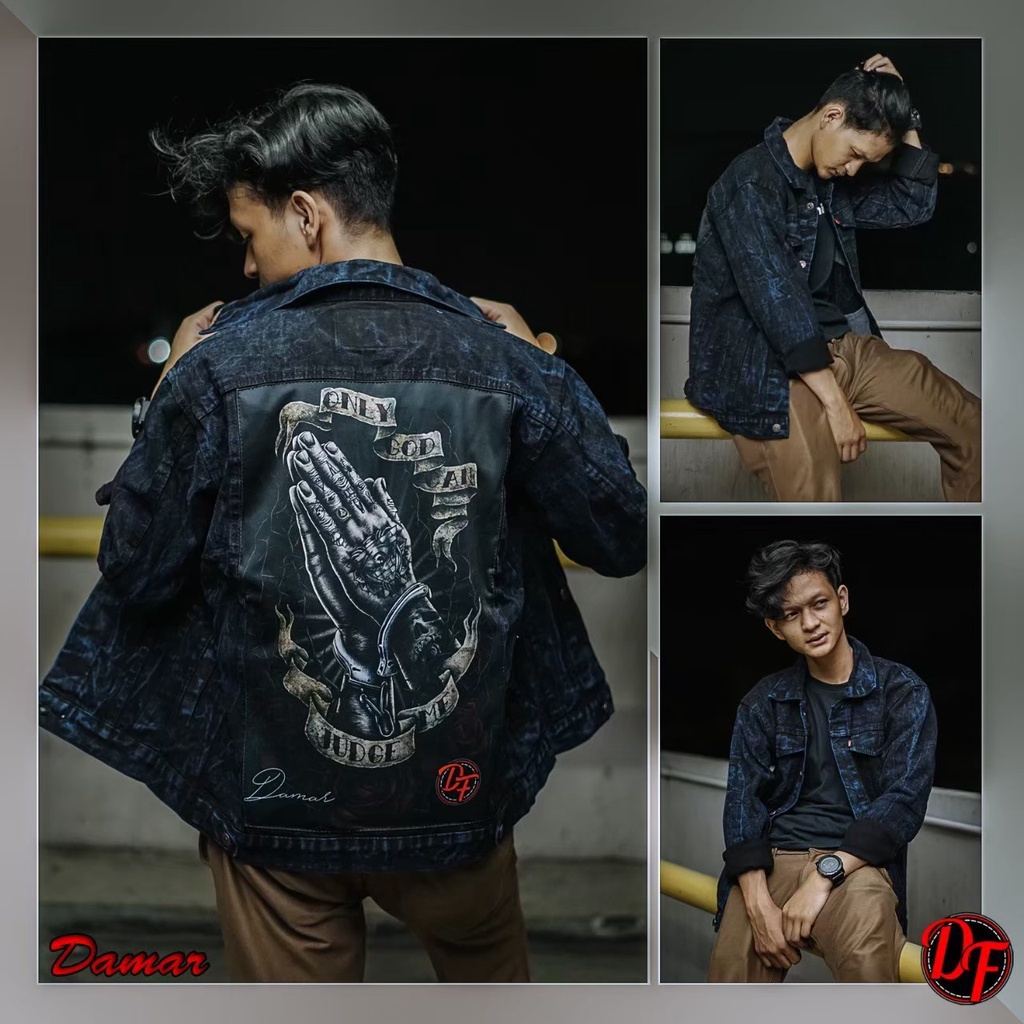 JAKET JEANS PRINTING ANAK REMAJA GAUL KEKINIAN LAGI HITS TRENDY 2022-JAKET JEANS SANDWASH GAMBAR INDIAN BISA BAYAR DI TEMPAT