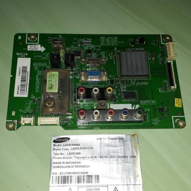 Mainboard Motherboard MB Samsung LA32C400 LA32C400E4 LA32C400E4XXD