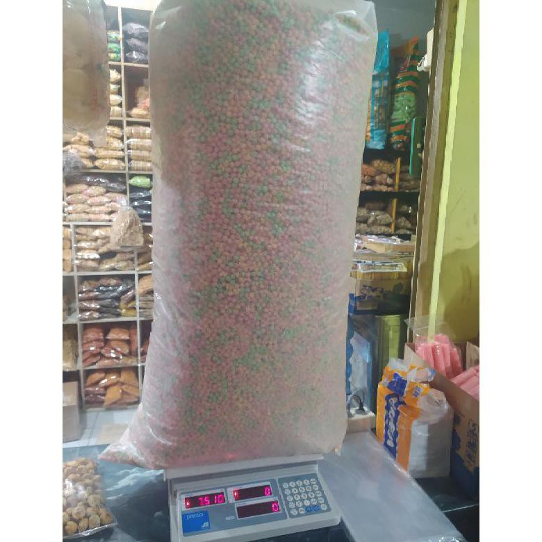 

{BISA COD} Nyam Nyam Rice Crispy Warna Warni - 7,5 KG (1 ball) TERLENGKAP [Kode 1|Kode 2|Kode 3|Kode
