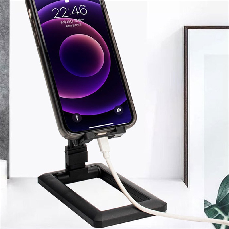 Tk Stand Holder Smartphone / Tablet Model Lipat Adjustable Untuk Meja