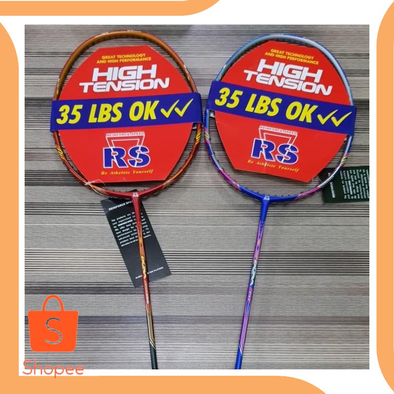 RAKET BADMINTON / BULUTANGKIS RS DURA 35T HIGH TENSION
