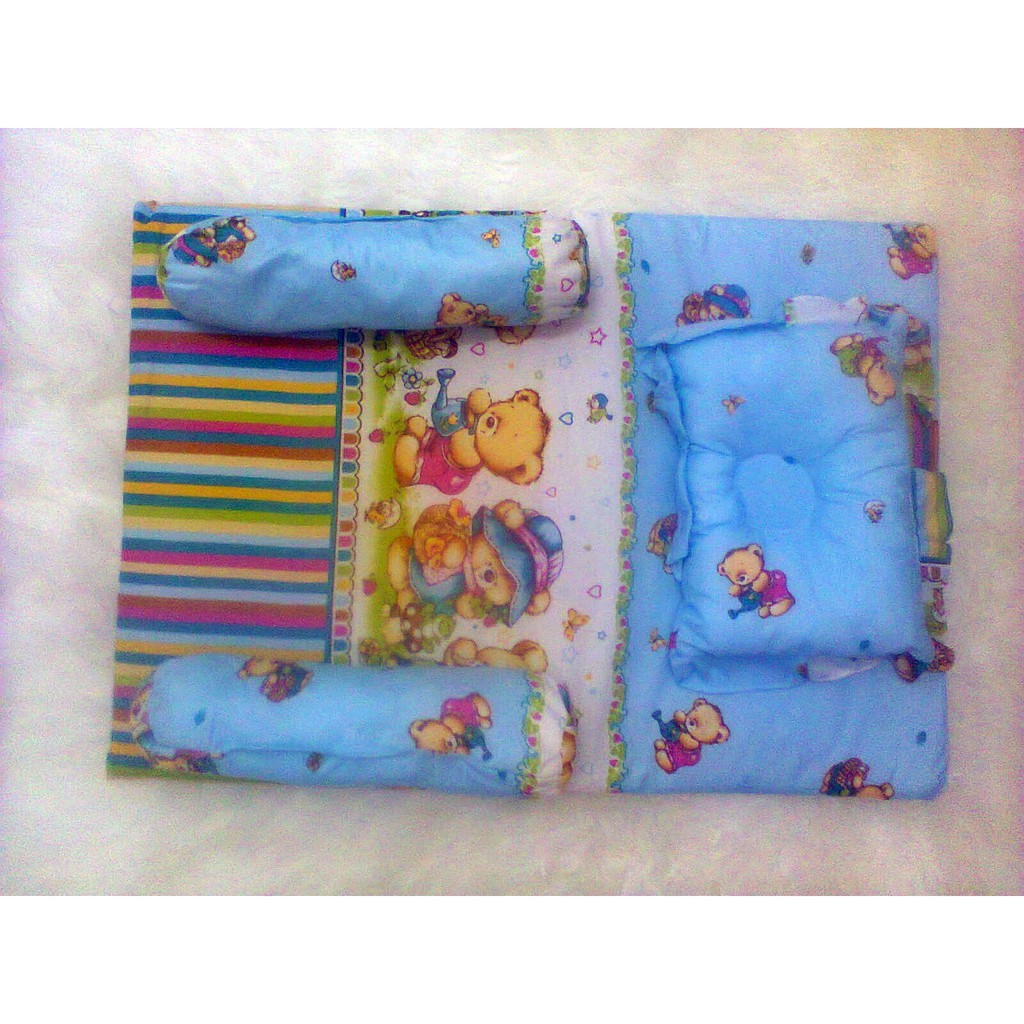 Kasur gambar Lipat, Kasur set Bantal+Guling, Kasur Lipat bayi, Kasur baby