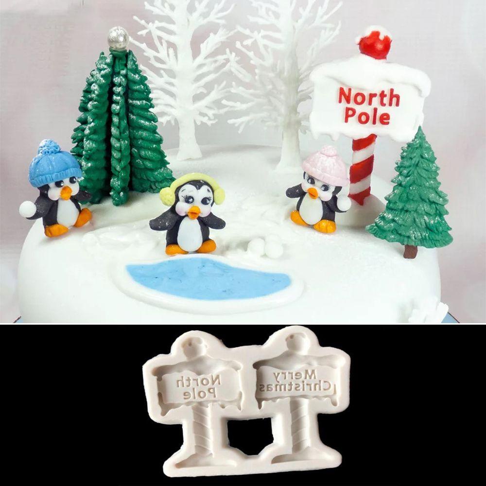 Solighter Fondant Cetakan Kue Pastry Snowflake Sugar Paste Silikon