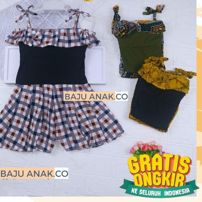 ❀ 10.10!!! Serbu ❀ - BAYI-4 THN JUMPSUIT SWEETY JUMPSUIT ANAK GAUN PESTA ANAK PEREMPUAN DRESS ANAK C