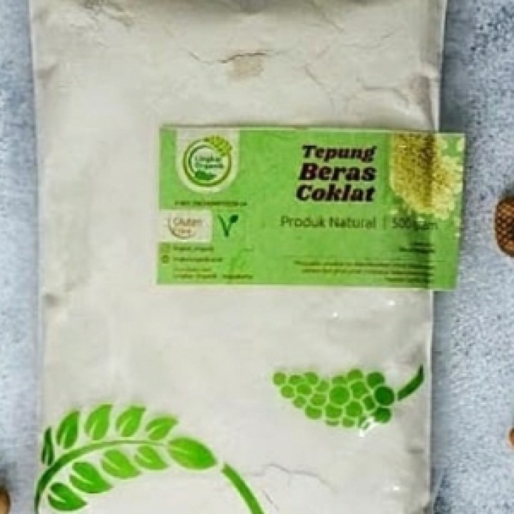 

Tepung Lingkar Organik Beras Coklat 500g