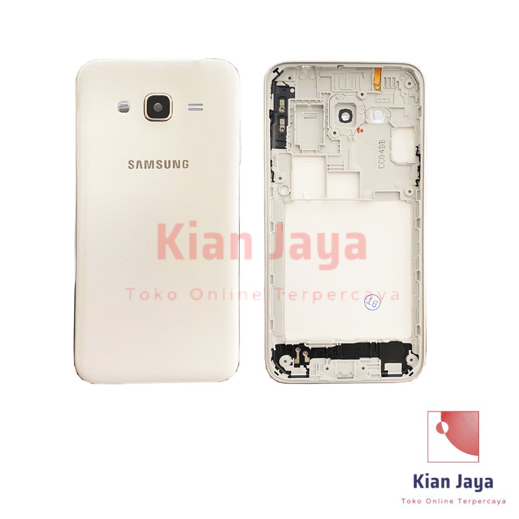 Cassing Casing Housing Fullset Hp Samsung Galaxy J3 2016 J320 J320G Original