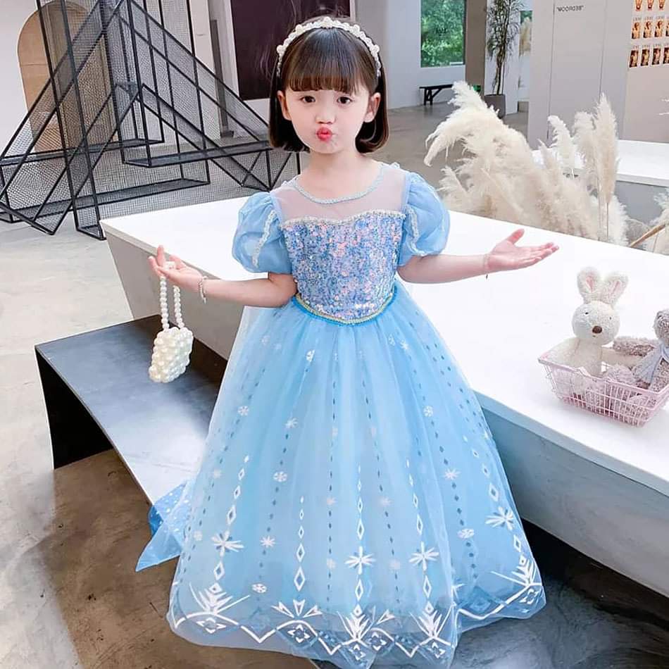 Gaun Anak Perempuan Premium Princess Castle