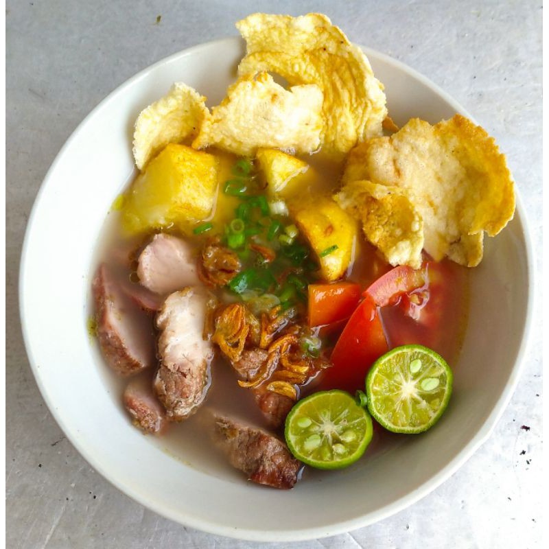 

Soto Bening Daging Babi