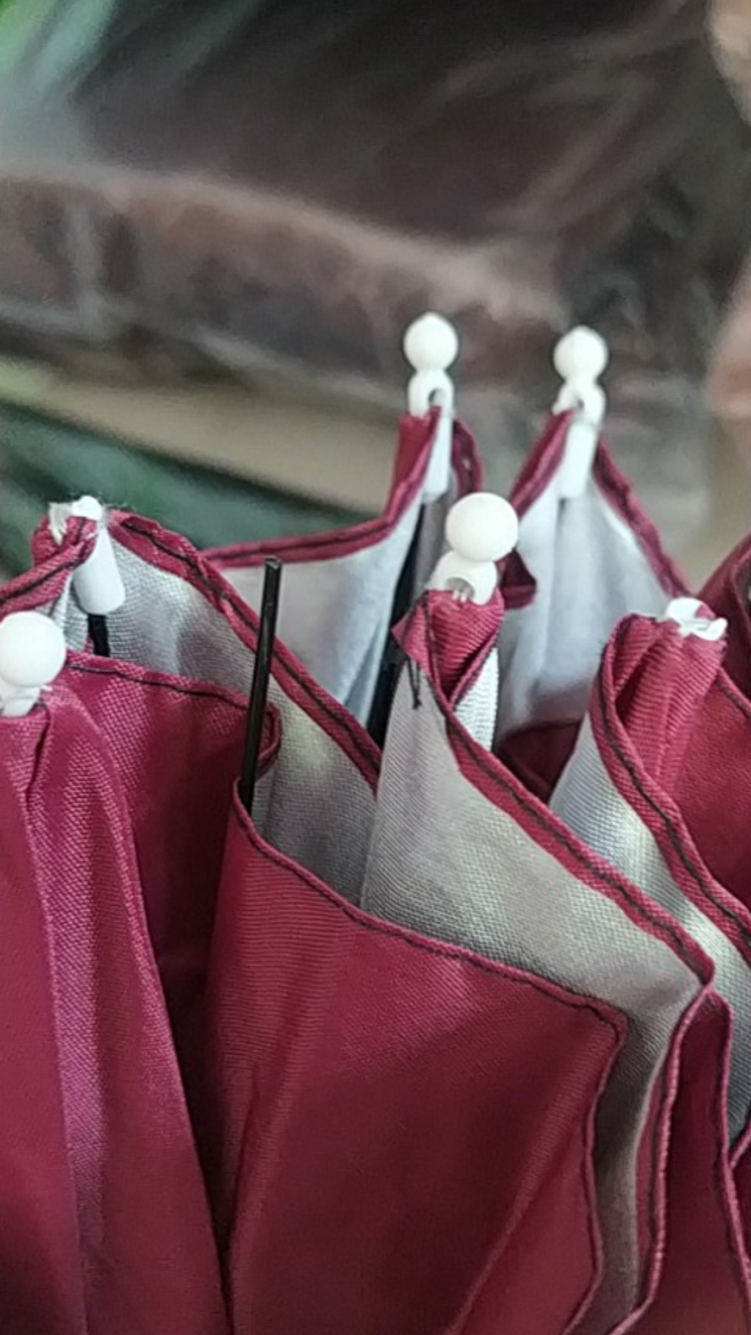 Payung Topi Untuk Anak Anak Atau Dewasa / Payung Kepala Hujan Melindungi Simp