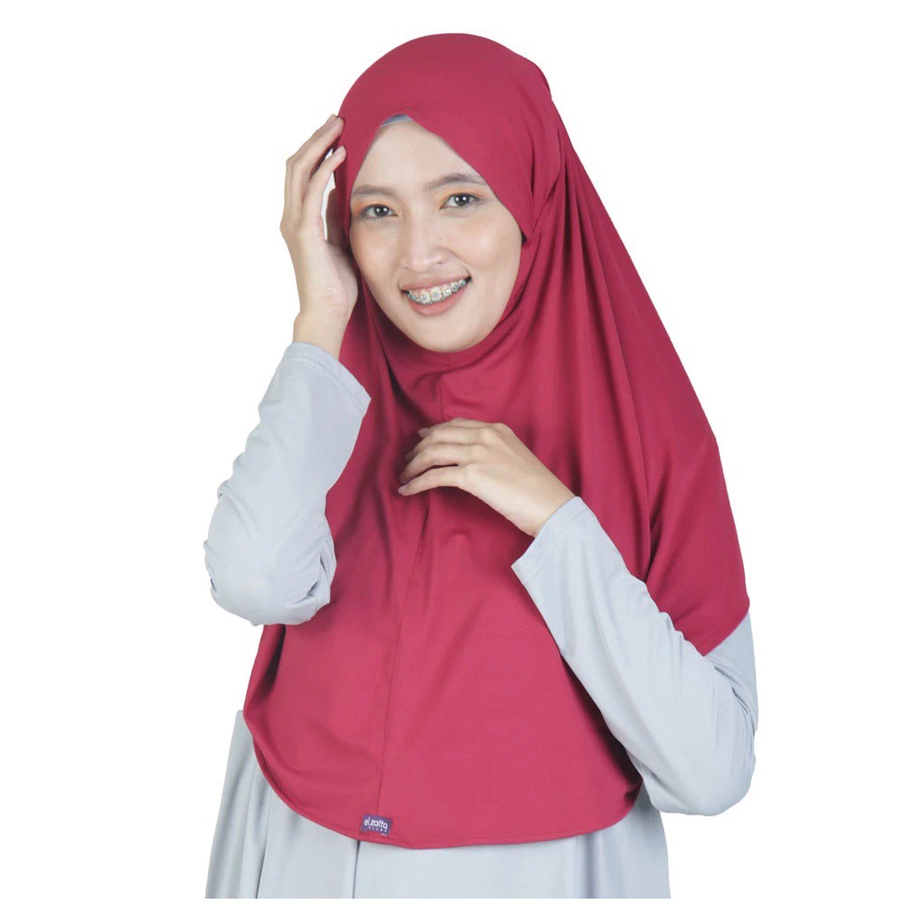 ZARIA SABELYA ELZATTA/BERGO INSTAN TALI BELAKANG/HIJAB TERBARU DAN KEKINIAN-5