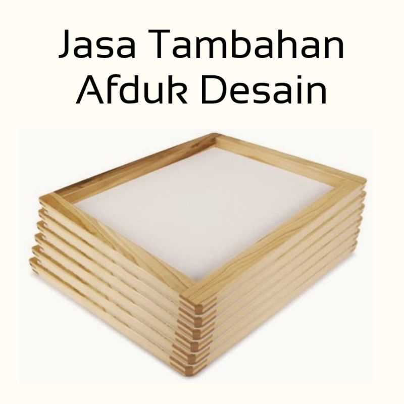 

Jasa Tambahan Afdruk Desain Sablon