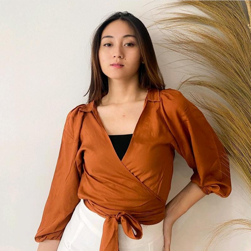 Angelie Wrap Top / Angel Wrap Top-8