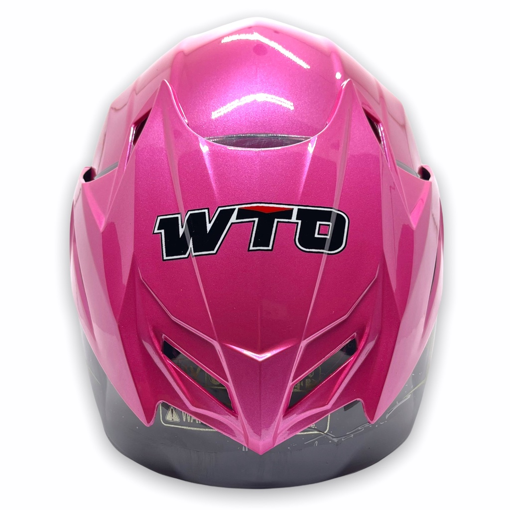 Helm WTO Z1R Pet - D-Smart Polos - Pink Met - Half Face ALL SIZE