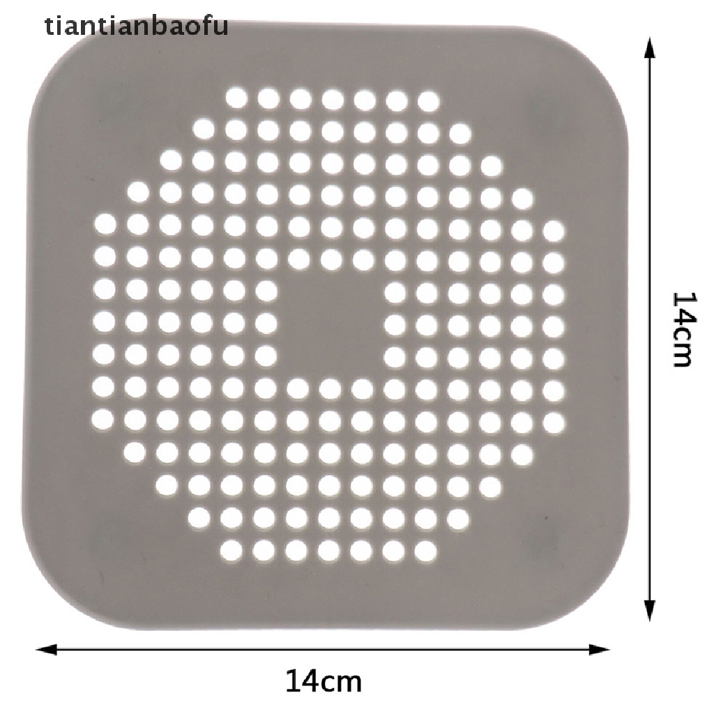 Plug Filter Saringan Penangkap Rambut Bahan Silikon Untuk Lantai Bak Mandi