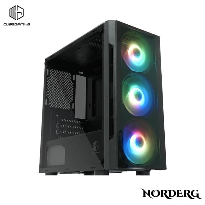 Casing pc gaming cube gaming norderg