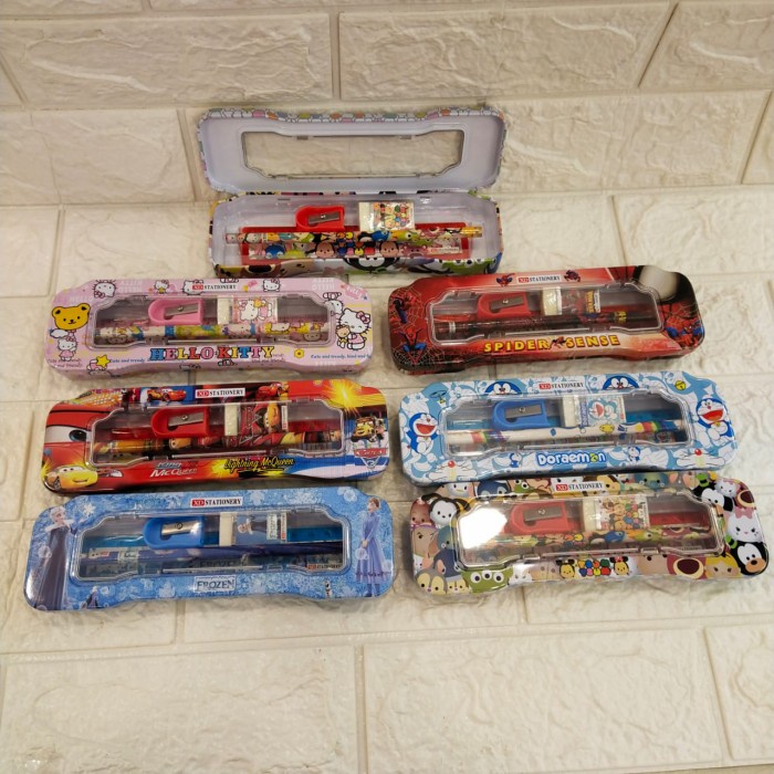 

Murah Tempat Pinsil Kaleng Set Stationery Hemat