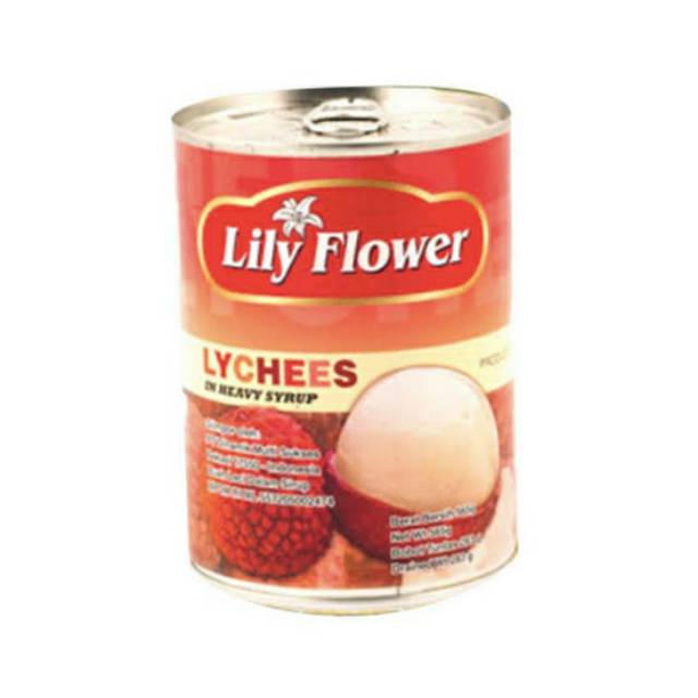 

Lily Flower Lychees In Syrup 565gr
