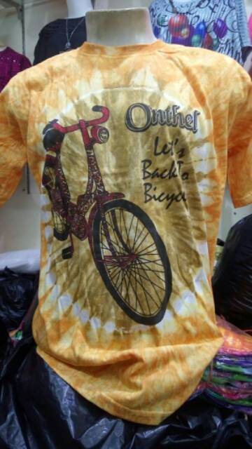 TerLaris Kaos Katun Bali Motif Campur Ukuran Dewasa