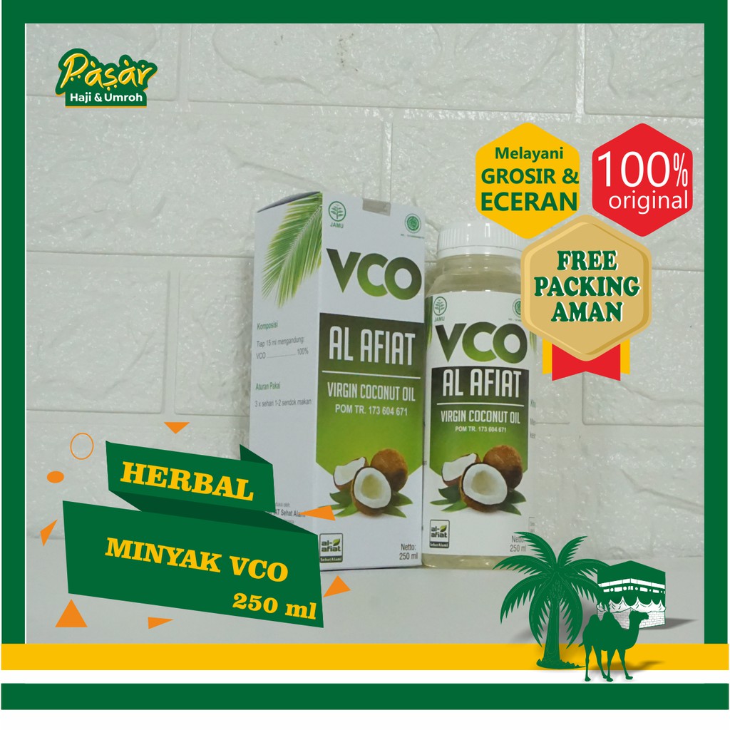 

Vco 250ml Minyak Kelapa 100% Al Afiat