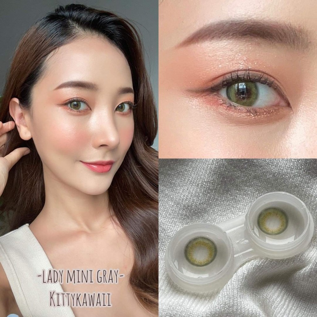 Softlens Mini Lady Grey / KONTAK LENSA