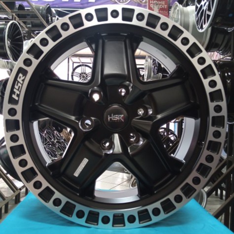 Velg Mobil HSR WOLWAL Ring 20 Velg Offroad R20 Pajero Fortuner Ranger MUX Hilux DC