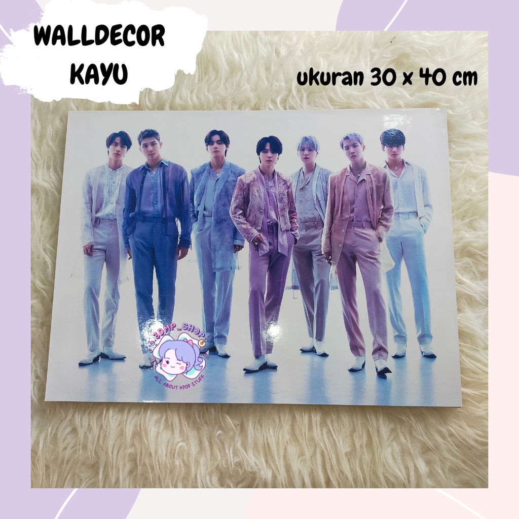 WALLDECOR KAYU kpop