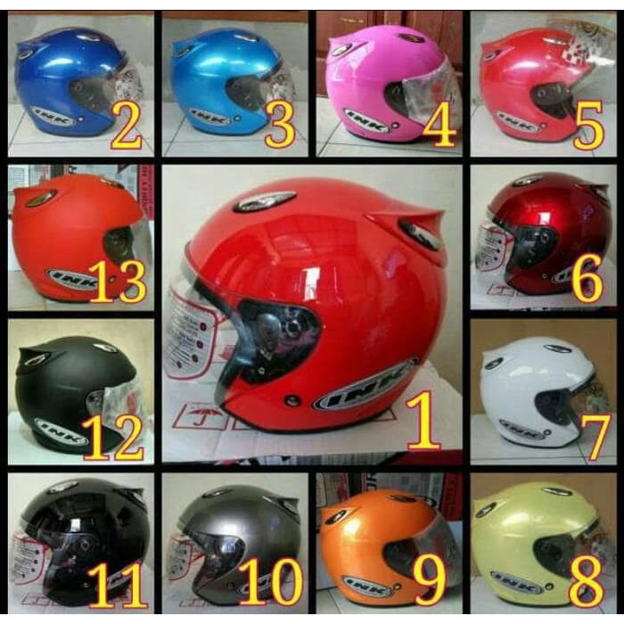 Helm ink centro kw bukan bogo nhk mds kyt cross helm murah