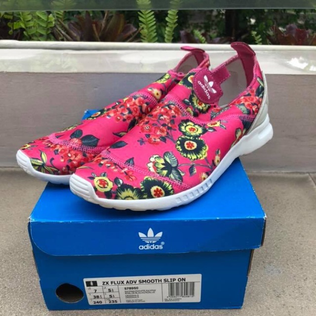 Sepatu Adidas ZX Flux ADV Smooth Slip ON Authentic atau Original 💯%