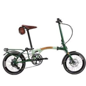 Sepeda Lipat 16 inch United Trifold 11 LE 11 speed Terbaru 2021 LEATHER EDITION MODEL KULIT