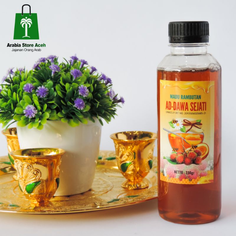 

Madu Ad Dawa Sejati, Madu Kopi, Madu Rambutan, Madu Multiflora 330gr