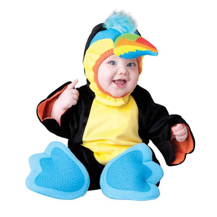 TOUCAN BIRD kostum bayi animal kostum foto studio burung baby costume