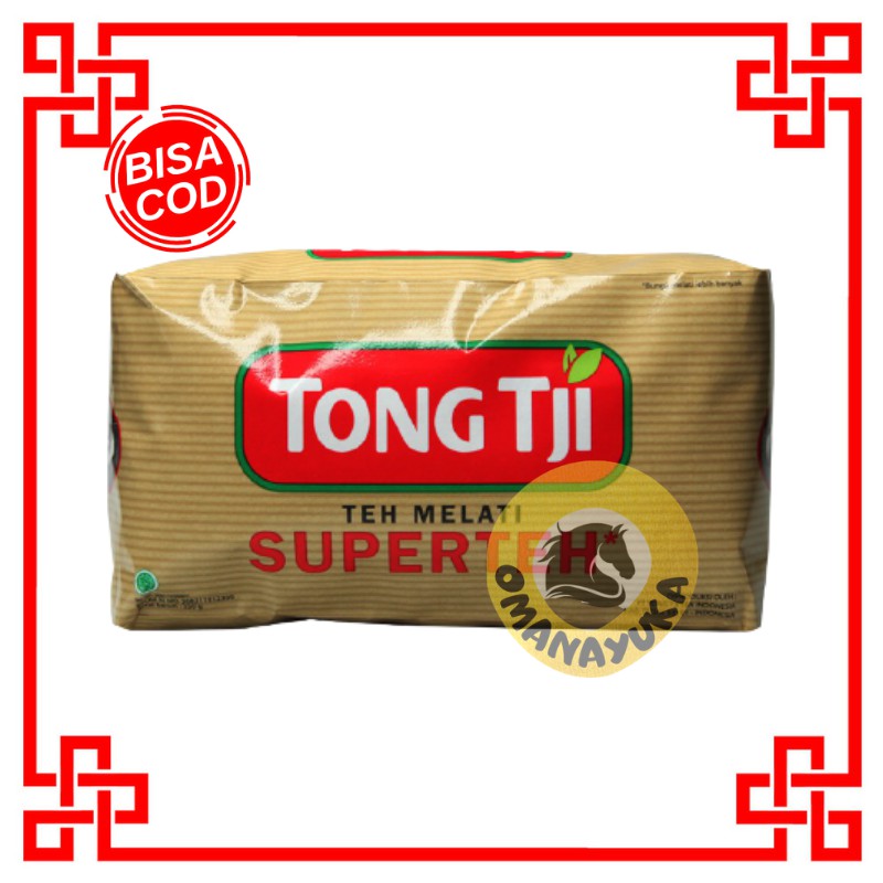 

Tong Tji Super Jasmine Tea 1 pack isi 250 gram ( Teh Seduh / Loose Tea )