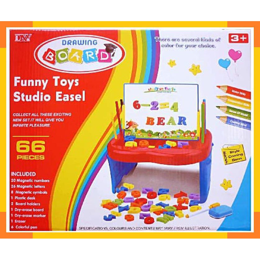

Papan tulis anak - papan tulis magnet - drawing board - mainan edukasi