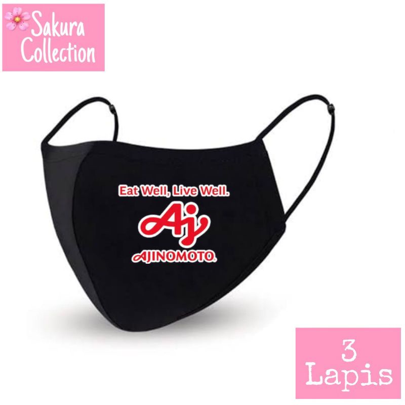 Masker Kain 3 Lapis - Ajinomoto