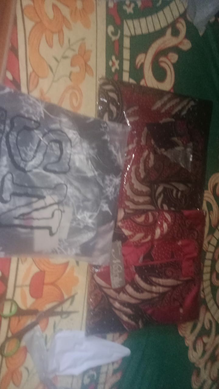 Maura Couple - Sania Rufle Batik Couple Ori Ndoro Jowi Garansi Termurah Shopee - Velvet Batik Couple