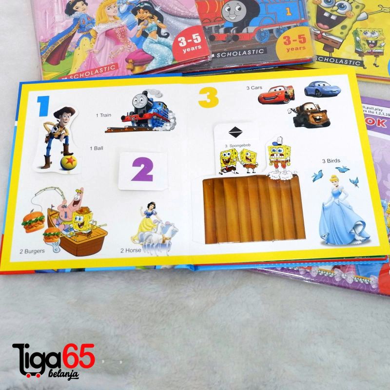 Baby's First Number/Buku Anak/Buku Edukasi/Mengenal Angka/Pop Up Book/My First Number Book 5099 DSN