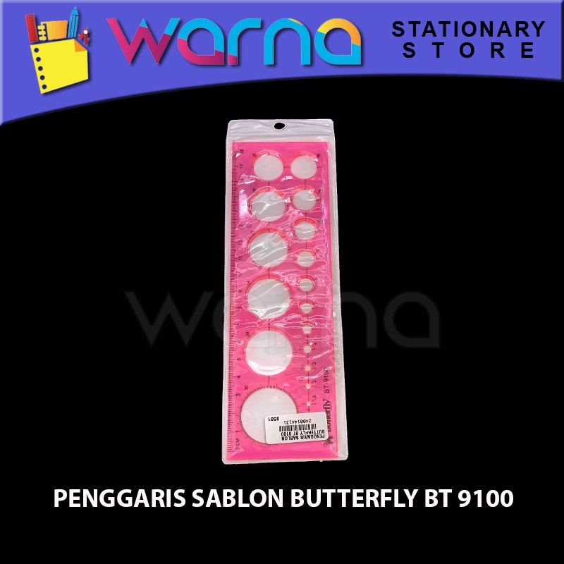 

PENGGARIS SABLON BUTTERFLY BT 9100