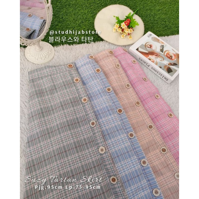 SUZY TARTAN SKIRT By Studhijab Store