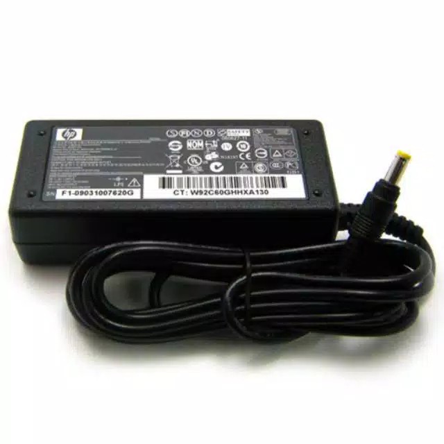 Adaptor Charger laptop hp Pavilion Compaq DV2 DV3 DV2000 V3000 18.5V-3.5A JEK KUNING (4.8*1.7)