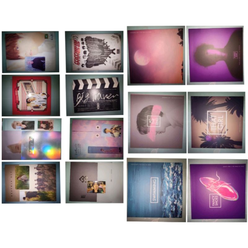 btob album fullset piece of btob pob bigwave move hutazone broact brother act mark press play forest