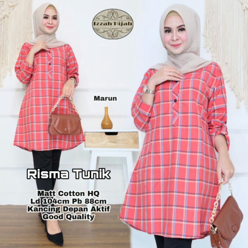 risma tunuk izza hijab