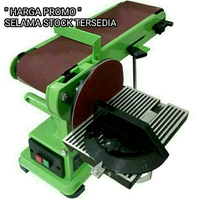 mesin amplas duduk / belt & disc sander