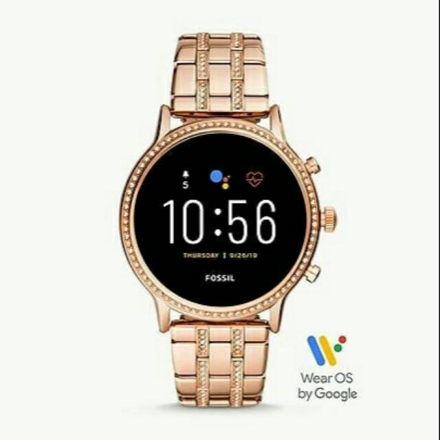 Jam Fossil Gen 5 Julianna Rosegold Blink Stainless Steel Smartwatch
FTW6035 Original