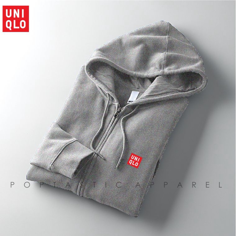 UNQL ZIPPER SWEATER HOODIE DISTRO Pria Wanita PREMIUM Bahan Fleece Tebal