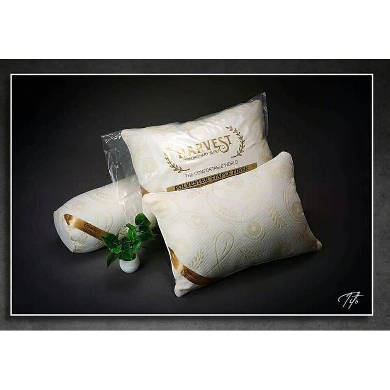ORIGINAL HARVEST PILLOW BOLSTER JUMBO / BANTAL GULING HOTEL SILIKON MURAH