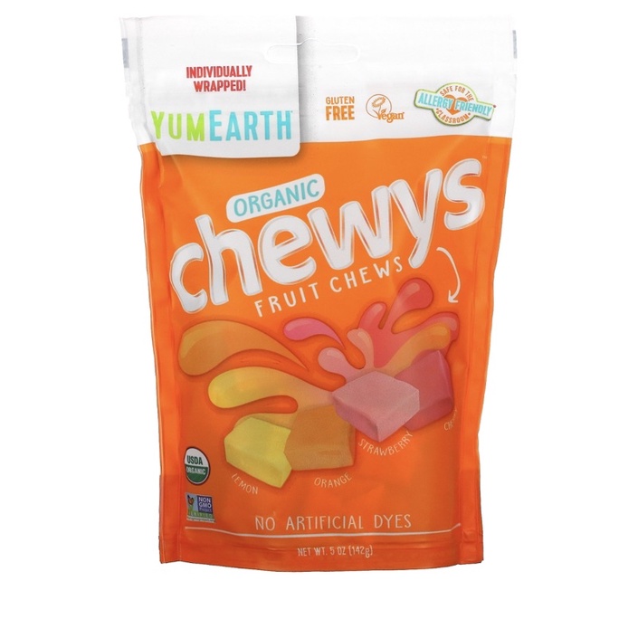 

YumEarth Chews Lemon 142gr
