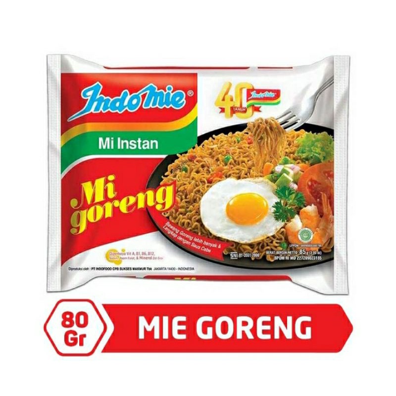 

[Kalimantan] INDOMIE Mi Instan - Mie Goreng
