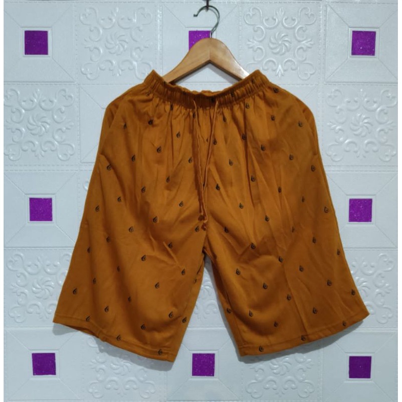 (RANDON MOTIF) Celana Pendek Nevada Pria Wanita/ Hawai Color Santai